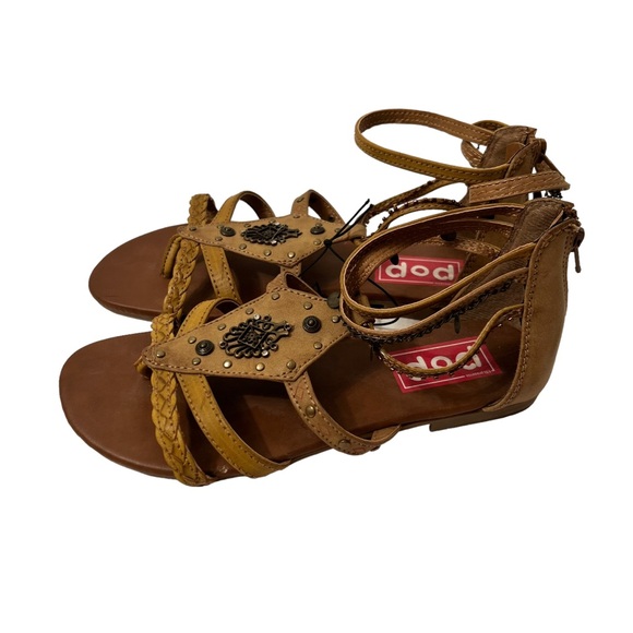 Pop Women’s Gladiator Style Sandals NWOT Size 6.5 M - Picture 5 of 6